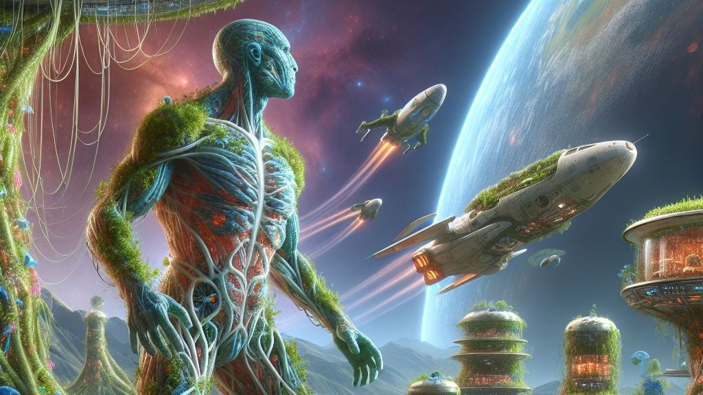 Biotech Godzilla lifestyle planet